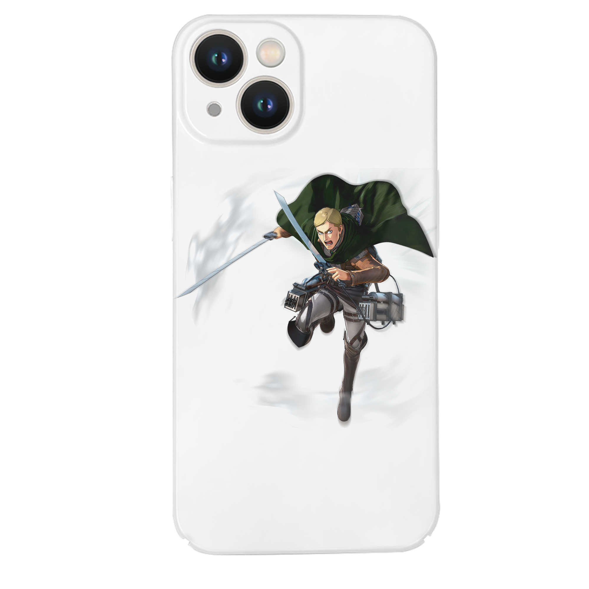 （画像用） 進撃の巨人 エルヴィン・スミス Attack on Titan Erwin Smith 【iPhone 14シリーズ対応】ハードケース